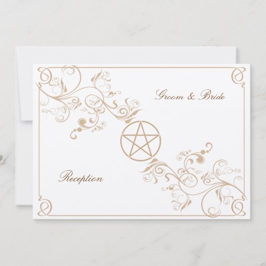 Ontvangingsuitnodiging Kaart (Voorkant)