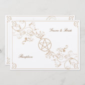 Ontvangingsuitnodiging Kaart (Voorkant / Achterkant)