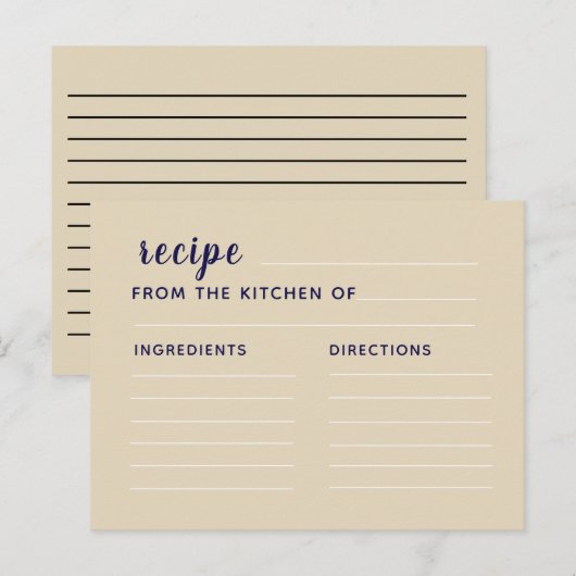 Ontvangkaart Briefkaart (Voorkant / Achterkant)