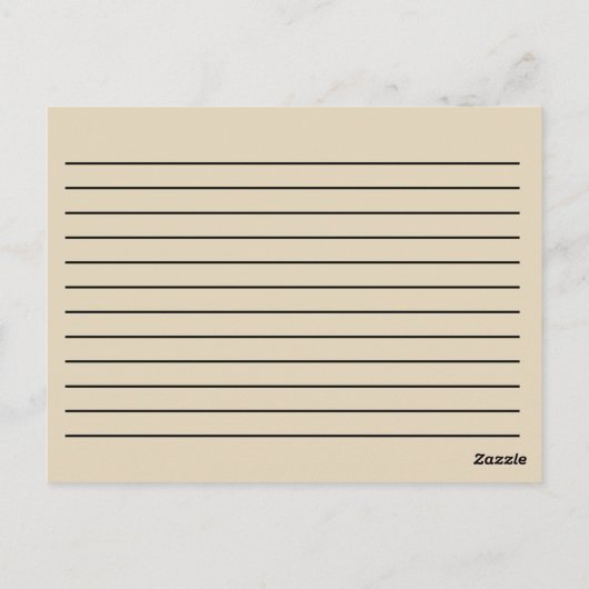 Ontvangkaart Briefkaart (Achterkant)