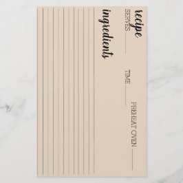 Ontvangkaart Briefpapier