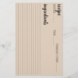 Ontvangkaart Briefpapier