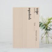 Ontvangkaart Briefpapier (Staand voorkant)