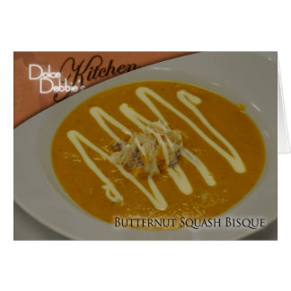 Ontvangkaart - Butternut Squash Bisque