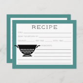 Ontvangkaart | Eenvoudig modern Briefkaart (Voorkant / Achterkant)