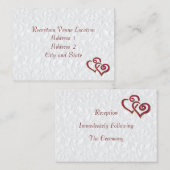 Ontvangkaart Informatiekaartje (Voorkant / Achterkant)