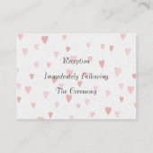 Ontvangkaart Informatiekaartje (Achterkant)