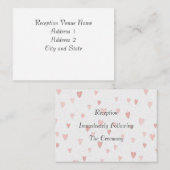 Ontvangkaart Informatiekaartje (Voorkant / Achterkant)