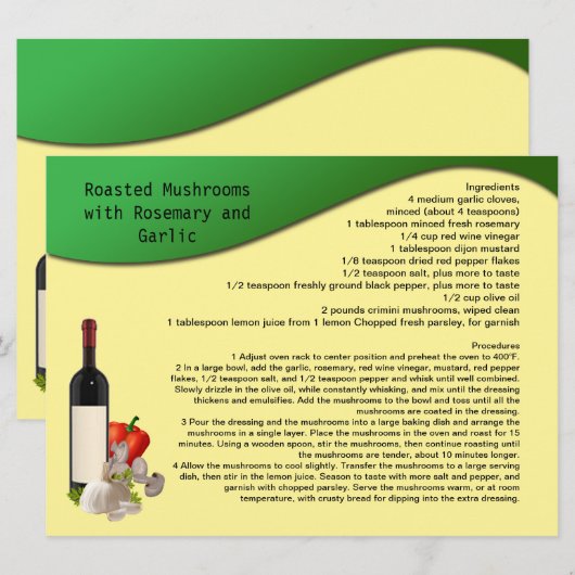 Ontvangkaart Kaart (Voorkant / Achterkant)