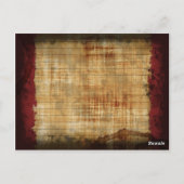 Ontvangkaart — oud met vlekken briefkaart (Achterkant)