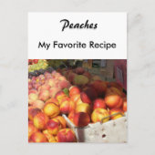 Ontvangkaart - Perziken Briefkaart (Voorkant)