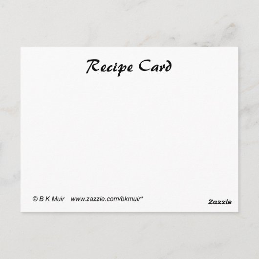 Ontvangkaart - Perziken Briefkaart (Achterkant)