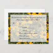 Ontvangkaart RSVP Kaartje (Voorkant / Achterkant)