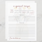 Ontvangkaart voor Vrijgezellenfeest van wilde bloe (Voorkant / Achterkant)