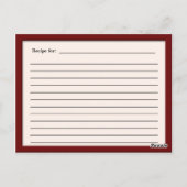 Ontvangkaarten voor Thanksgiving van afvallen Briefkaart (Achterkant)