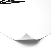 Ontvangrichtingaanwijzer, trouwpijlteken foto afdruk (Hoek)