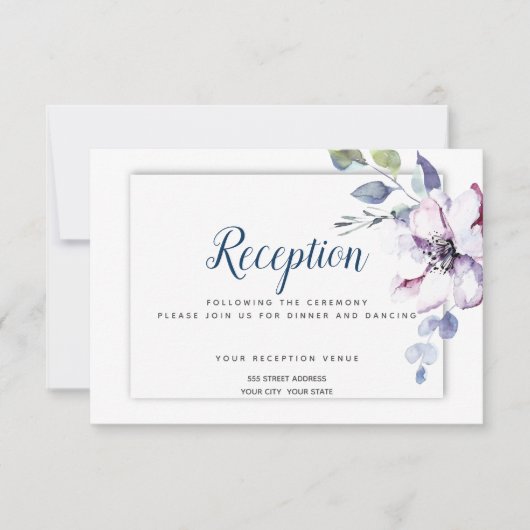 Ontvangst | Gemoute Apple Greenery Kaart (Voorkant)