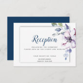 Ontvangst | Gemoute Apple Greenery Kaart (Voorkant / Achterkant)