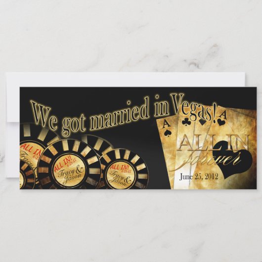 Ontvangst in Las Vegas (neem contact met me op om  Kaart (Voorkant)