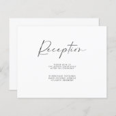 Ontvangst Informatie Insteek Flyer (Voorkant / Achterkant)