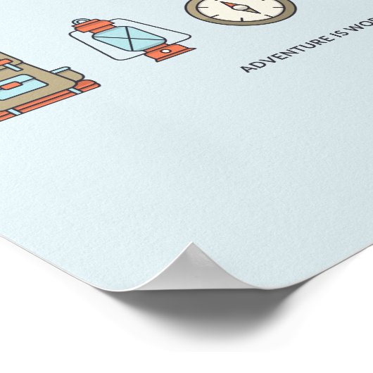 ONTVANGST IS OP ZELF ZELF ERNSTIG POSTER (Hoek)