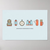 ONTVANGST IS OP ZELF ZELF ERNSTIG POSTER (Voorkant)