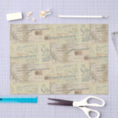  ontvangst met zegels tissuepapier (Craft)