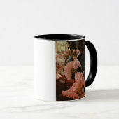 Ontvangst of, L'Ambitieuse (politieke vrouw) c Mok (Voorkant rechts)