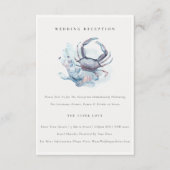 Ontvangst onderzeese krabbenkoraal informatiekaartje (Voorkant)