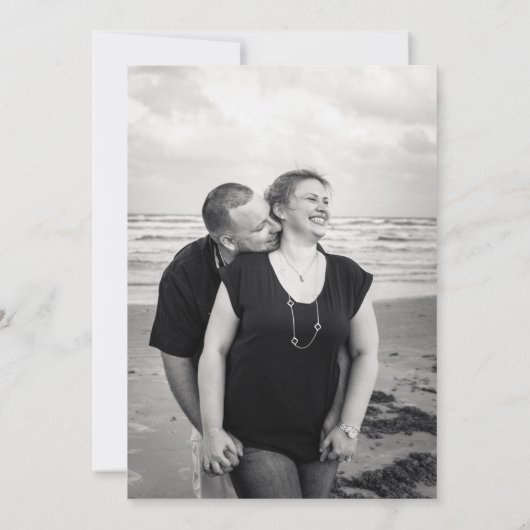 Ontvangst Schema de heer en mevrouw Palfrey Kaart (Achterkant)