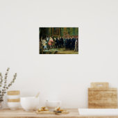 Ontvangst van ambassadeurs poster (Keuken)