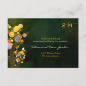 Ontvangst van bijtende bomen informatiekaartje (Voorkant)