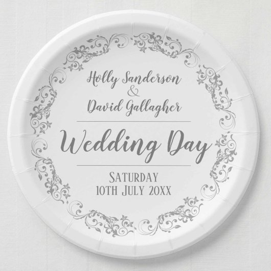 Ontvangst van bruid- en bruinweddenschappen papieren bordje