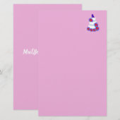 Ontvangst van bruiloft briefpapier (Voorkant / Achterkant)