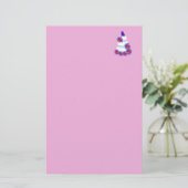 Ontvangst van bruiloft briefpapier (Staand voorkant)