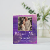 Ontvangst van BUDGET weddenschappen uitnodigen met (Staand voorkant)