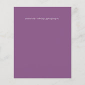 Ontvangst van BUDGET weddenschappen uitnodigen met (Achterkant)