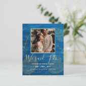 Ontvangst van BUDGET weddenschappen uitnodigen met (Staand voorkant)