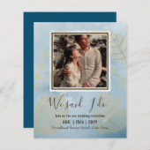 Ontvangst van BUDGET weddenschappen uitnodigen met (Voorkant / Achterkant)