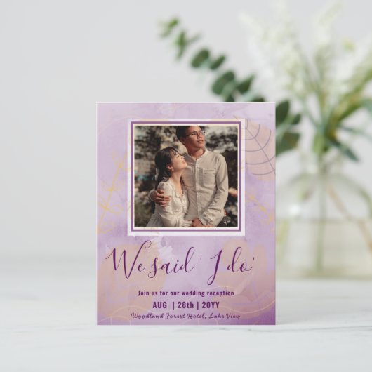 Ontvangst van BUDGET weddenschappen uitnodigen met (Staand voorkant)