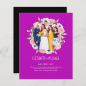 Ontvangst van budgettrends voor FOTO-bruiloft nodi (Voorkant / Achterkant)