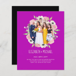 Ontvangst van budgettrends voor FOTO-bruiloft nodi