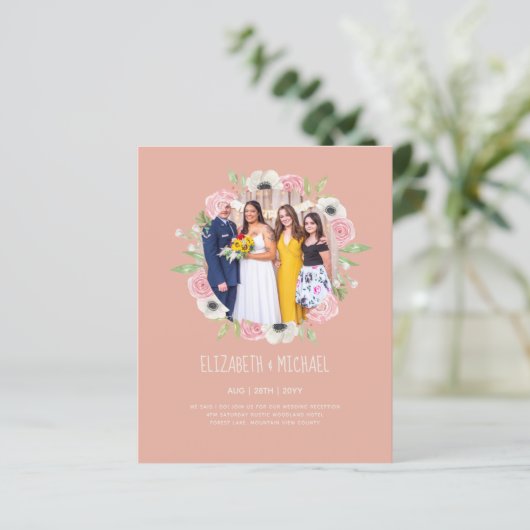 Ontvangst van budgettrends voor FOTO-bruiloft nodi (Staand voorkant)