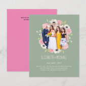 Ontvangst van budgettrends voor FOTO-bruiloft nodi (Voorkant / Achterkant)