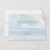 Ontvangst van elegant Driftwood Tulle Arbor Kaart (Voorkant)