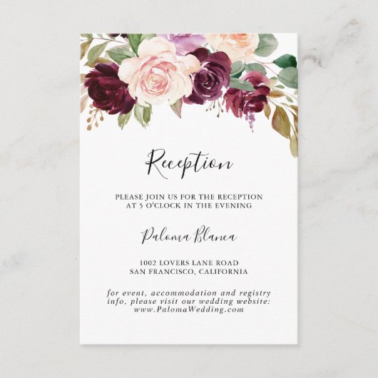 Ontvangst van gebottende botanische slokdommen informatiekaartje (Voorkant)