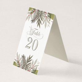 Ontvangst van gevlekte botanische kruiden kaart