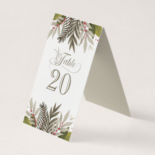 Ontvangst van gevlekte botanische kruiden kaart