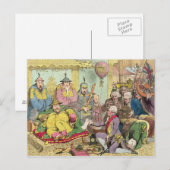 Ontvangst van het diploma briefkaart (Voorkant / Achterkant)
