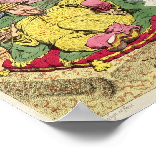 Ontvangst van het diploma poster (Hoek)